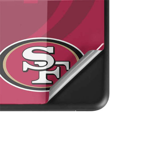 NFL San Francisco 49ers Double Vision Google Pixelbook Go Skin
